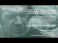 Gilles Deleuze - Carta a un crítico severo