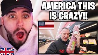 Brit Reacts to Brit Visits a Store WAY Bigger than Walmart in America