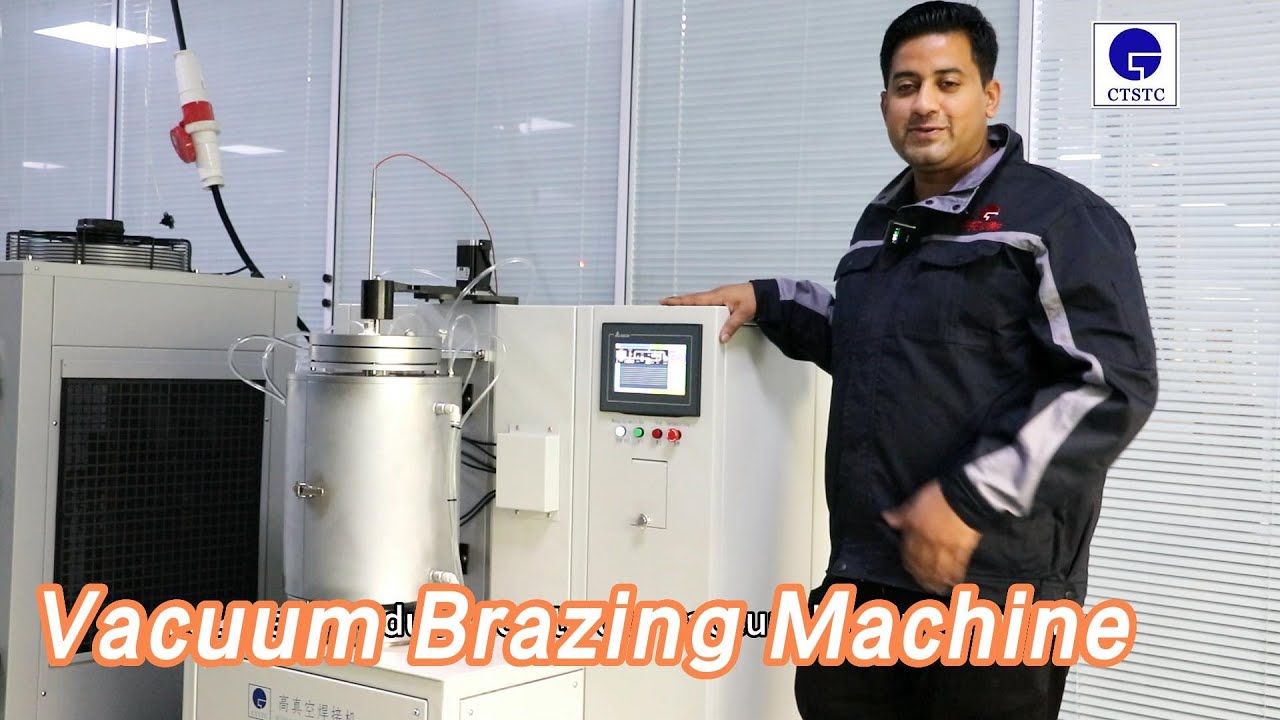 High Temperature Vacuum Brazing Machine 380V 3 Phases 5 Wires 20KW
