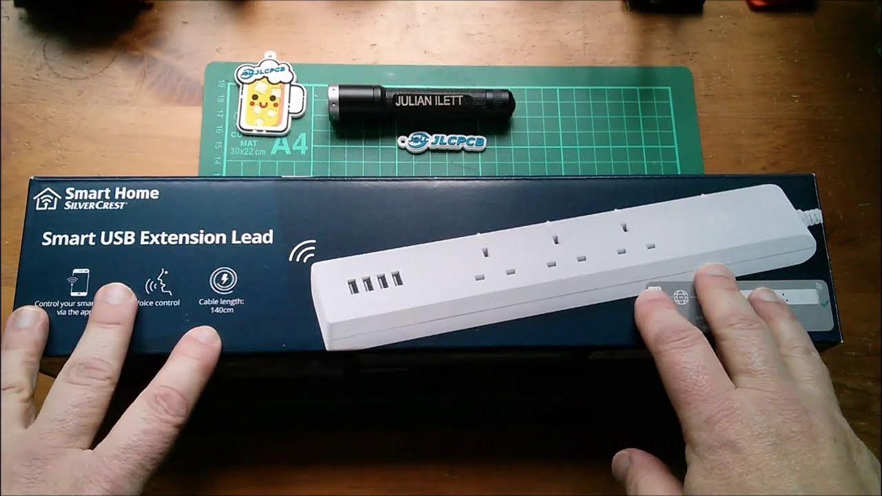 Lidl Smart USB Extension Lead Stripdown YouTube
