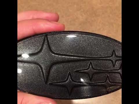 Custom Subaru Emblem >> Custom Made Subaru Emblem Black Metallic Background And Stars Custom Subaru Emblem >> Custom Made Subaru Emblem Black Metallic Background And Stars