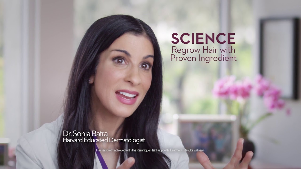 Video thumbnail: Keranique: Women’s Hair Loss Treatment