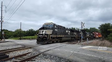 9-5-2022: C6M, SD70ACC, & Old Paint NS Dash 9 Lead Late NS 28J @ Edgewood Ave - Macon, GA