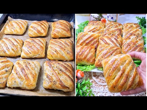 أسهل و أروع ما يمكن تحضري للكوتي مسمن مقرمش و مورق فالفران بحشوة لذيذة و اقتصادية 👌