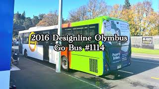 Go Bus #1114 - 2016 Designline Olymbus (Designline/Voith)