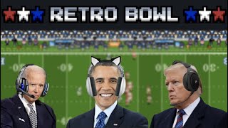 US Presidents Play Retro Bowl