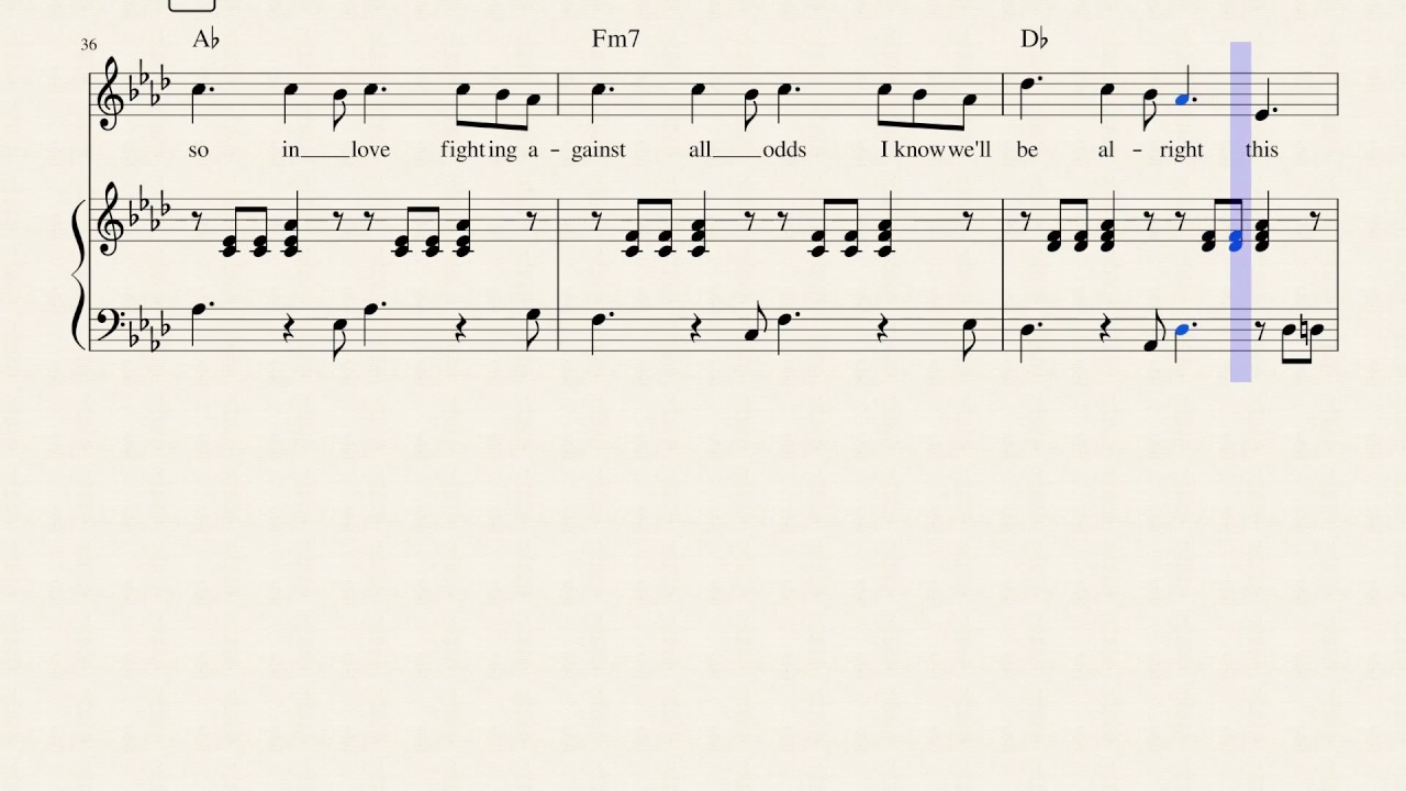 Perfect Sheet Music The Piano Guys - ♪ SHEETMUSIC-FREE.COM