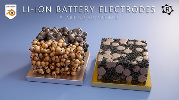 Starting Sciart EP2 - Lithium Ion Battery Electrodes