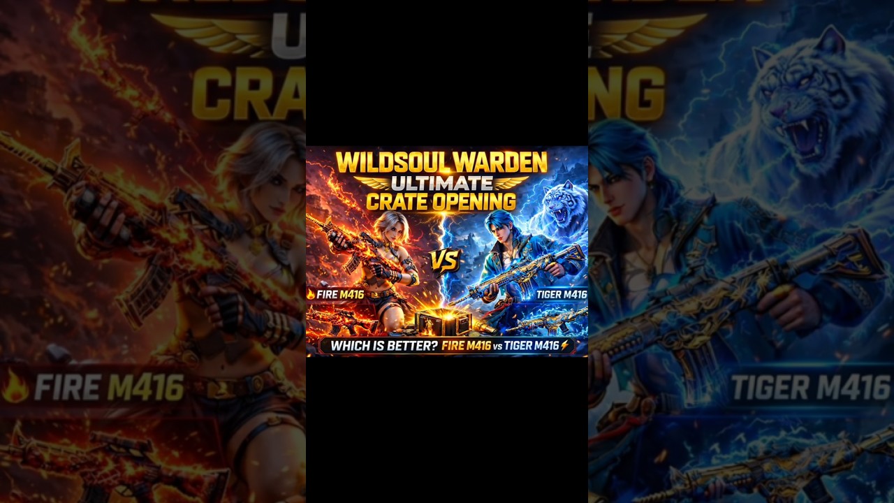 New Fire & Returning Tiger M416 Maxed Out 🔥 New Ultimate Crate Opening went Insane 🤯