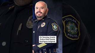 Uvalde Police Chief Daniel Rodriguez resigns hours before meeting with families of victims #shorts