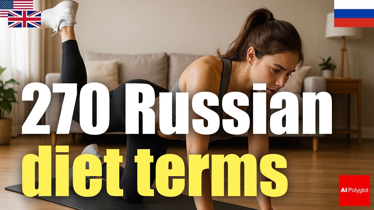 270 Russian diet terms | Passive listening | Must-Know | with hiragana