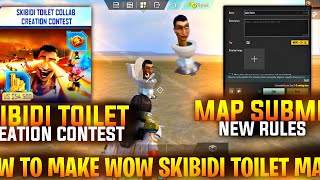 Skibidi Toilet Collab Creation Contest | How to Make Wow Skibidi Toilet Map | How to Submit Wow Map screenshot 4