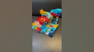 Satisfying ASMR Video 🔵 Marble Run Slide Building Blocks