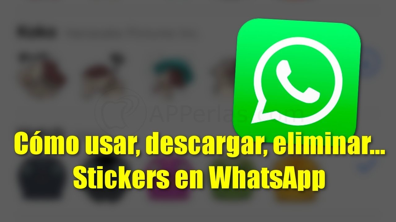 Como hacer un sticker para whatsapp