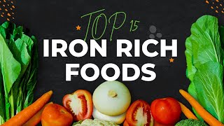 Top 15 IronRich Foods & Recommended Intake