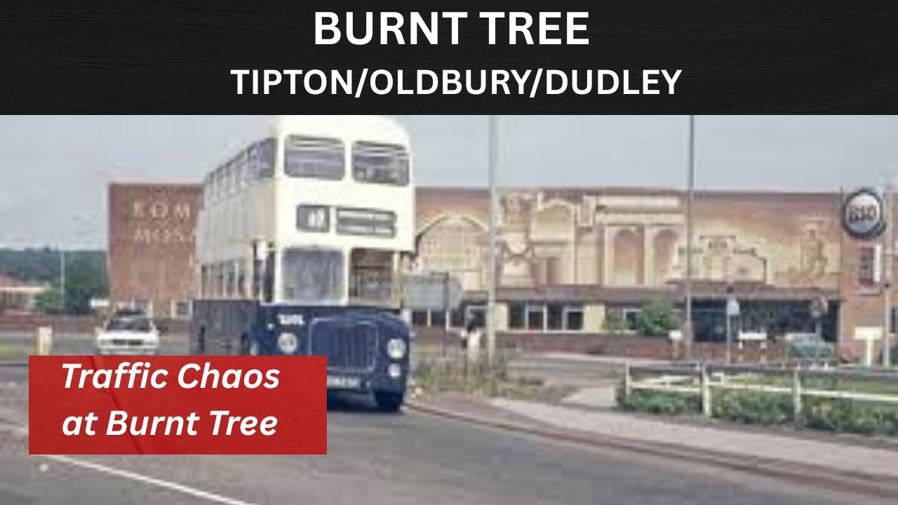 Транспортный хаос и беспорядок в районе Бернт-Три.