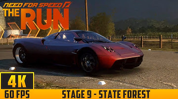 Need for Speed: The Run - Stage 9 - State Forest (4K 60FPS) No Commentary