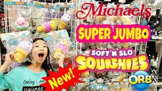 NEW SUPER JUMBO SQUISHIES AT MICHAELS !!! NEW HUGE SOFT'n SLO SQUISHIES AT MICHAELS!!! screenshot 5