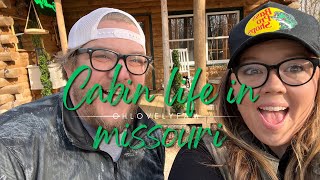 Cabin life in Salem Missouri