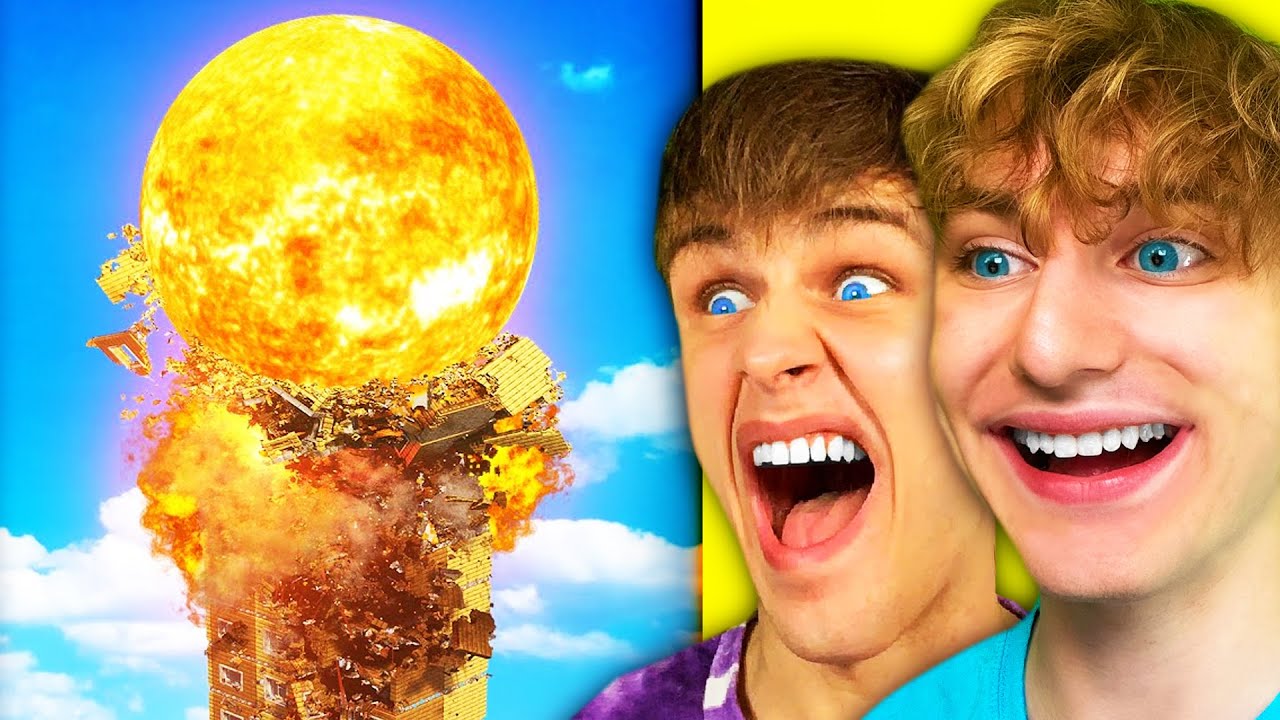 SLUNCE vs Minecraft STAVBY!