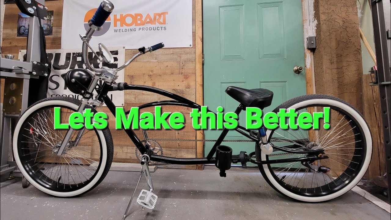 Придаем велосипеду, купленному в магазине, индивидуальный вид.