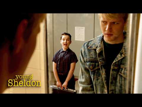 Sheldon Charms the School Bully Somehow | Young Sheldon
