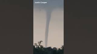 Waterspout spotted over Calcasieu Lake, Louisiana