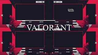 FREE Valorant Stream Design Package   Social Media Headers