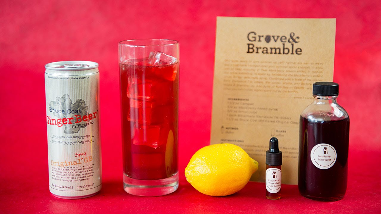 How to make Shaker & Spoon's Grove & Bramble cocktail