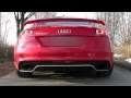 2013 Audi TT RS Plus 360 HP Launch Control Engine Rev Exhaust Sound Pull Away 