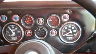 White Road Commander 1977 Model Startup & Gear Changing