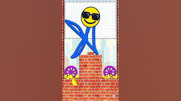 Draw to smash..gaming logic  puzzle game lavel1630#drawtosmash #gamingshorts #logicpuzzles