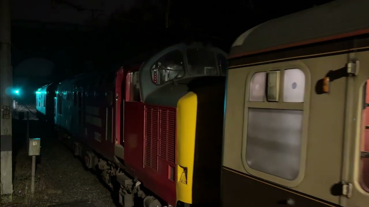 37240 and 37418 thrash on The Welsh Chieftain