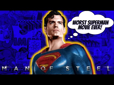 Man of Steel is a Terrible Superman Movie
