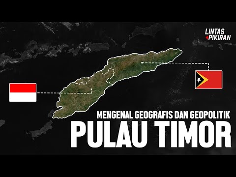 Foto Peta Negara Timor Leste