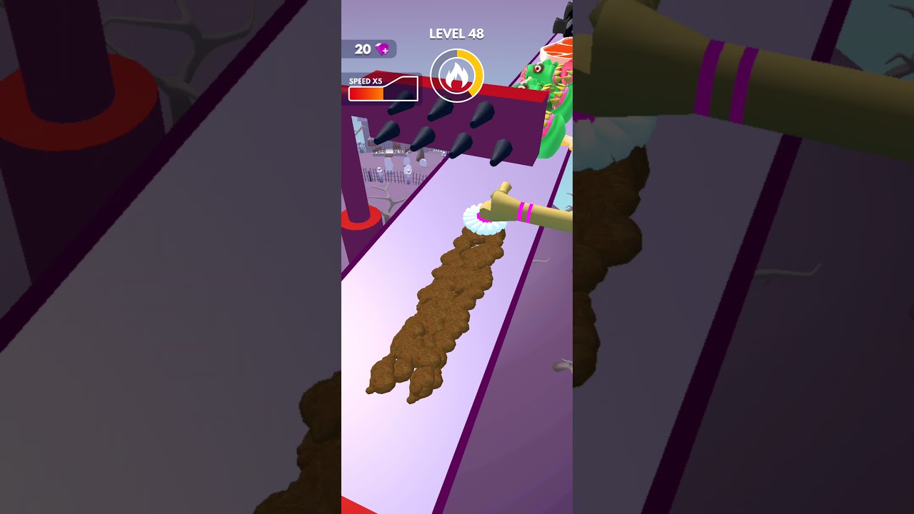 Teeth Runner 🪞🪥🦷 All Levels Gameplay