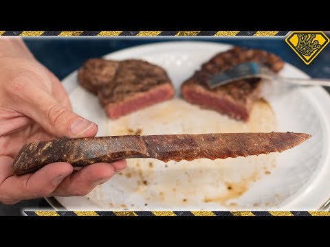 Video till Köttkniv gjord av kött