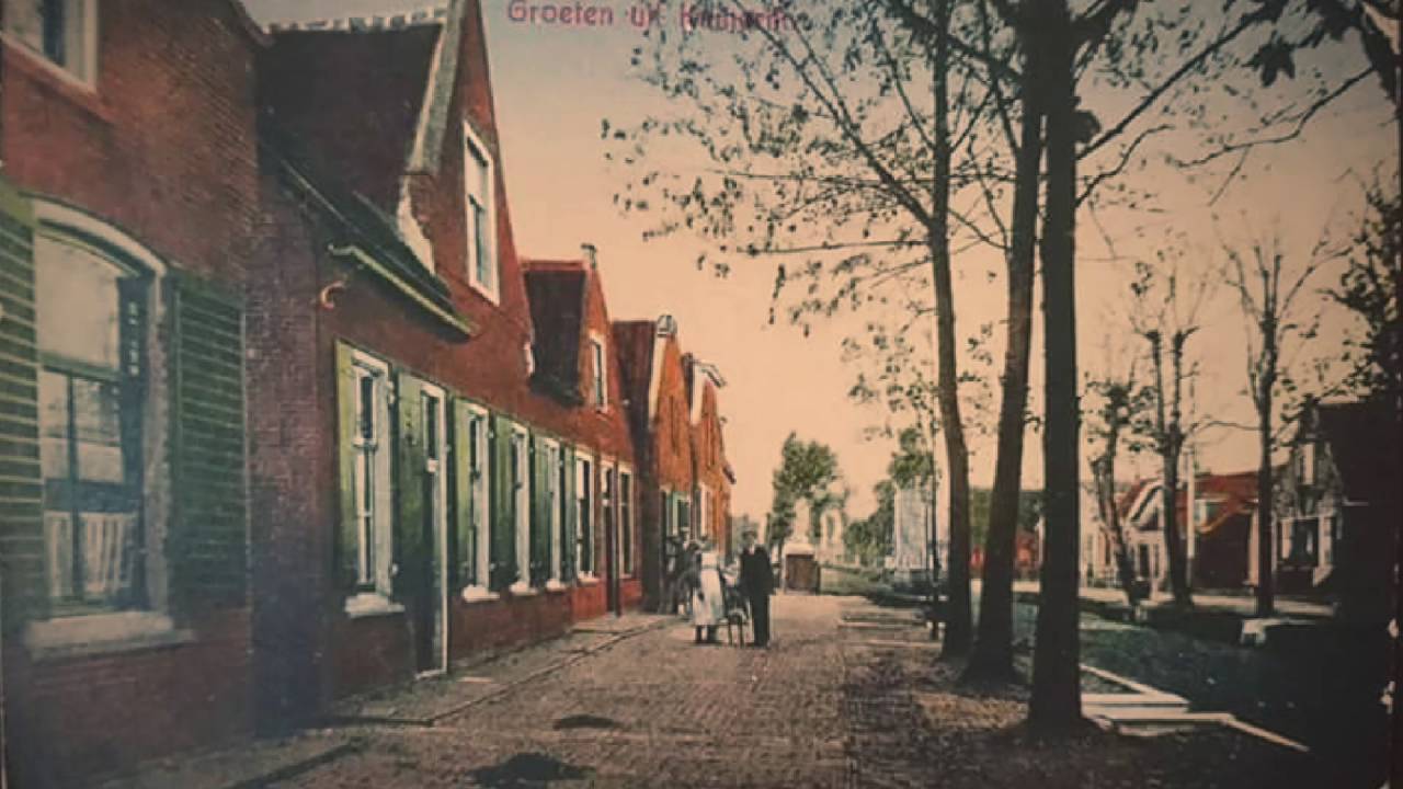 Oude foto's van kamerik kanis vroeger op film gezet.