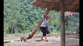 Full video: Single mother builds a house, raises animals & Raises children alone - Duong Mi