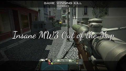 Insane MW3 Out of the Map Billcam!