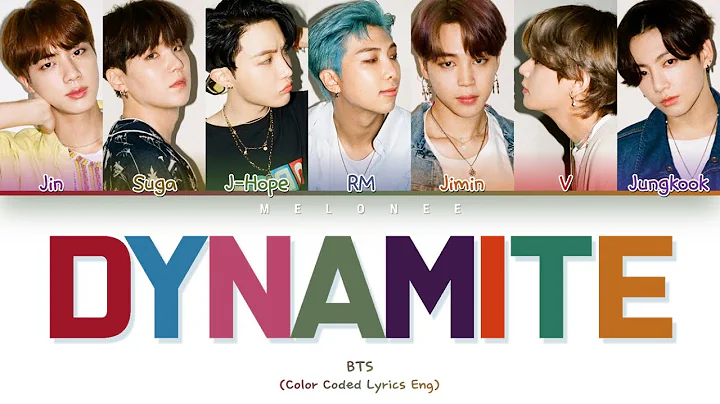 BTS (방탄소년단) - "Dynamite" - [Color Coded Lyrics Eng]