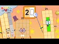Roaring twenties club 20  learn to count  numberblocks full episodes  123  maths for kids