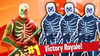 THE LEGENDARY SKELETON SQUAD! (BATTLE ROYALE WINS LIVE)