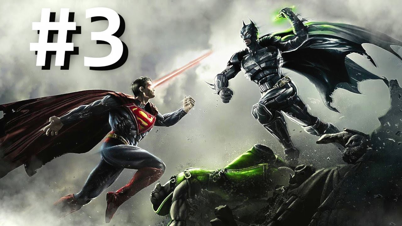 xMulletMiKEx PLAYS - INJUSTICE Walkthrough Part 3 [GREEN LANTERN VS. SINESTRO]