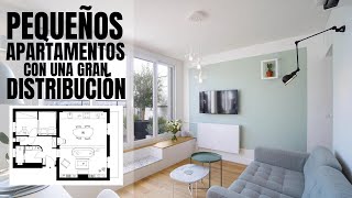 I Explain 3 Small Apartments With Excellent Distribution - Modern Style Apartments