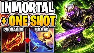 MASTER YI AP INMORTAL 🤯 Cura 100% por Segundo (Build ROTA Season 16) | LoL