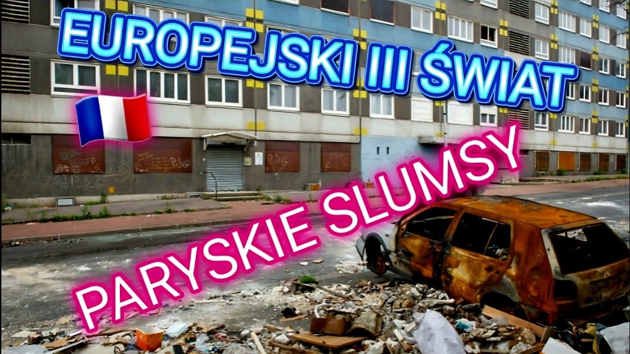 CLICHY-SOUS-BOIS WE FRANCJI KOŁO PARYŻA TO DRAMAT 😎