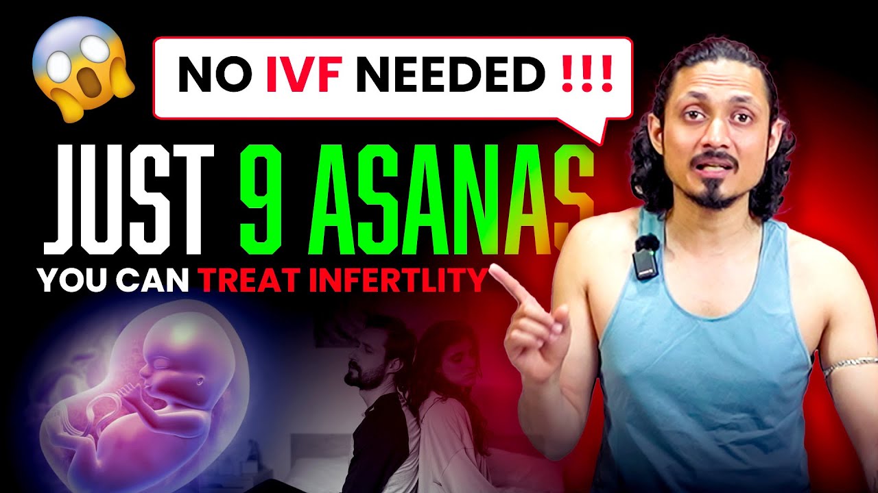 ❌NO IVF NEEDED FOR CONCEIVE FAST 😱 |  9 yoga for fast pregnancy