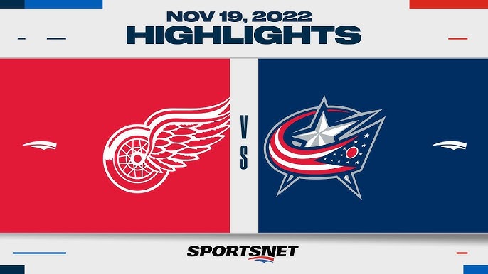Raymond scores first NHL goal; Red Wings top Blue Jackets 4-1