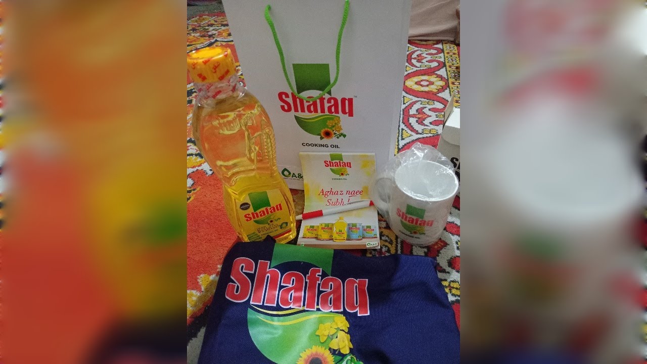 Gift hamper by Shafaq Cooking Oil